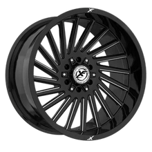 Charger l'image dans la galerie, XF-239221281651180-44GBML - XF Off-Road XF-239 22X12 8X180 / 8X165.1 -44mm Gloss Black Milled - XF Off-Road Wheels Canada