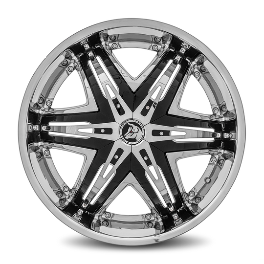DNA-229BLNK1373 - Diablo DNA 22X9.5 Blank 13mm Chrome - Diablo Wheels Canada