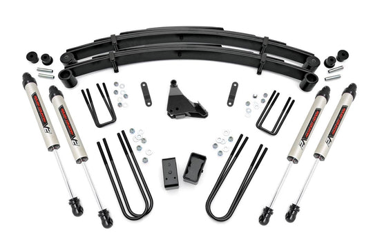 49570 4 Inch Lift Kit - Rear Blocks - V2 - Ford Super Duty 4WD (99-04) Rough Country Canada