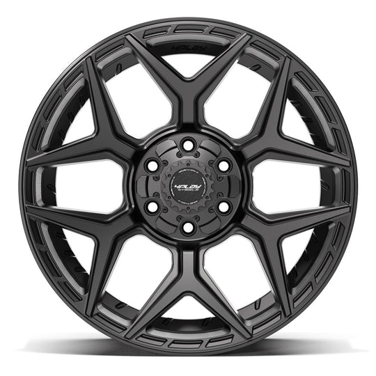 4P06-20090-6D55-0B1 - 4Play 4P06 20X9 6X139.7 / 6X135 ET0mm Satin Black - 4Play Wheels Canada