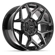 Load image into Gallery viewer, 4P06-20090-6D55-0BBT - 4Play 4P06 20X9 6X139.7 / 6X135 ET0mm Gloss Black with Brushed Face &amp; Tinted Clear - 4Play Wheels Canada