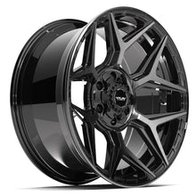 Load image into Gallery viewer, 4P06-20090-6D55-0BBT - 4Play 4P06 20X9 6X139.7 / 6X135 ET0mm Gloss Black with Brushed Face &amp; Tinted Clear - 4Play Wheels Canada