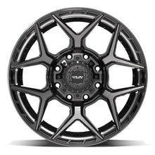 Load image into Gallery viewer, 4P06-20090-8170-0BBT - 4Play 4P06 20X9 8X170 ET0mm Gloss Black with Brushed Face &amp; Tinted Clear - 4Play Wheels Canada