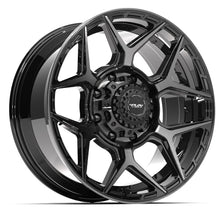 Load image into Gallery viewer, 4P06-20090-8170-0BBT - 4Play 4P06 20X9 8X170 ET0mm Gloss Black with Brushed Face &amp; Tinted Clear - 4Play Wheels Canada
