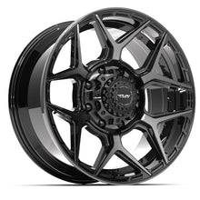 Load image into Gallery viewer, 4P06-20090-8180-0BBT - 4Play 4P06 20X9 8X180 ET0mm Gloss Black with Brushed Face &amp; Tinted Clear - 4Play Wheels Canada