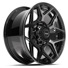 Load image into Gallery viewer, 4P06-20090-8180-0BBT - 4Play 4P06 20X9 8X180 ET0mm Gloss Black with Brushed Face &amp; Tinted Clear - 4Play Wheels Canada