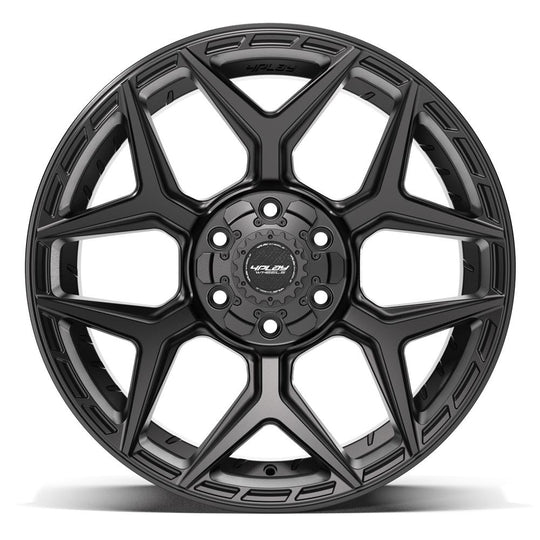 4P06-20100-6D55-18B1 - 4Play 4P06 20X10 6X139.7 / 6X135 ET-18mm Satin Black - 4Play Wheels Canada