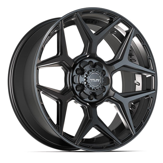 4P06-22090-6D55-12B1 - 4Play 4P06 22X9 6X139.7 / 6X135 ET12mm Satin Black - 4Play Wheels Canada