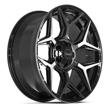 Load image into Gallery viewer, 4P06-22090-6D55-12BBT - 4Play 4P06 22X9 6X139.7 / 6X135 ET12mm Gloss Black with Brushed Face &amp; Tinted Clear - 4Play Wheels Canada