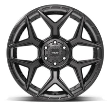 Load image into Gallery viewer, 4P06-22100-6D55-18B1 - 4Play 4P06 22X10 6X139.7 / 6X135 ET-18mm Satin Black - 4Play Wheels Canada