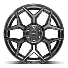 Load image into Gallery viewer, 4P06-22100-6D55-18BBT - 4Play 4P06 22X10 6X139.7 / 6X135 ET-18mm Gloss Black with Brushed Face &amp; Tinted Clear - 4Play Wheels Canada