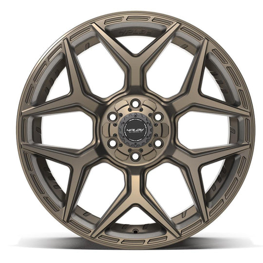 4P06-22100-6D55-18BR - 4Play 4P06 22X10 6X139.7 / 6X135 ET-18mm Bronze - 4Play Wheels Canada