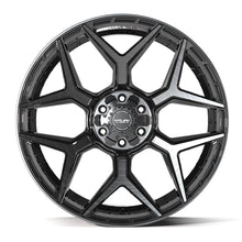 Charger l'image dans la galerie, 4P06-24100-6D55-18BBT - 4Play 4P06 24X10 6X139.7 / 6X135 ET18mm Gloss Black with Brushed Face &amp; Tinted Clear - 4Play Wheels Canada