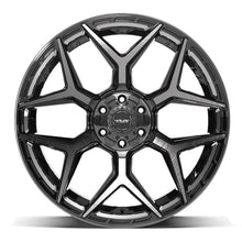 Load image into Gallery viewer, 4P06-24120-6D55-44BBT - 4Play 4P06 24X12 6X139.7 / 6X135 ET-44mm Gloss Black with Brushed Face &amp; Tinted Clear - 4Play Wheels Canada