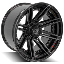 Load image into Gallery viewer, 4P08-22120-8170-44BBT - 4Play 4P08 22X12 8X170 -44MM Gloss Black w/ Brushed Face &amp; Tinted Clear - 4Play Wheels Canada