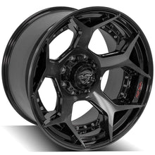 Charger l'image dans la galerie, 4P50-22120-8170-44BBT - 4Play 4P50 22X12 8X170 ET-44mm Gloss Black Brushed with Tinted Clear - 4Play Wheels Canada