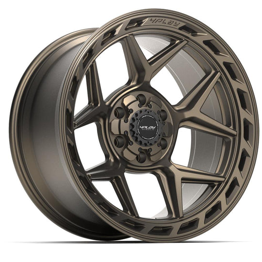 4P55-20100-6D55-18BR - 4Play 4P55 20X10 6X139.7 / 6X135 ET-18mm Bronze - 4Play Wheels Canada