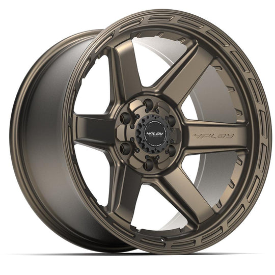 4P63-20100-6D55-18BR - 4Play 4P63 20X10 6X139.7 / 6X135 ET-18mm Bronze - 4Play Wheels Canada