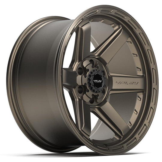 4P63-20100-6D55-18BR - 4Play 4P63 20X10 6X139.7 / 6X135 ET-18mm Bronze - 4Play Wheels Canada