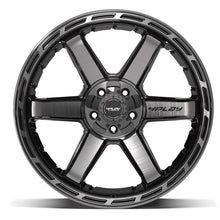 Load image into Gallery viewer, 4P63-22100-5D55-18BBT - 4Play 4P63 22X10 5X127 / 5X139.7 ET-18mm Gloss Black with Brushed Face &amp; Tinted Clear - 4Play Wheels Canada