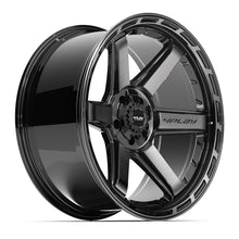 Load image into Gallery viewer, 4P63-22100-5D55-18BBT - 4Play 4P63 22X10 5X127 / 5X139.7 ET-18mm Gloss Black with Brushed Face &amp; Tinted Clear - 4Play Wheels Canada