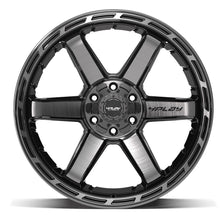 Load image into Gallery viewer, 4P63-22100-6D55-18BBT - 4Play 4P63 22X10 6X139.7 / 6X135 ET-18mm Gloss Black with Brushed Face &amp; Tinted Clear - 4Play Wheels Canada
