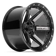 Load image into Gallery viewer, 4P63-22120-5D55-44BBT - 4Play 4P63 22X12 5X127 / 5X139.7 ET-44mm Gloss Black with Brushed Face &amp; Tinted Clear - 4Play Wheels Canada
