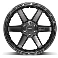 Load image into Gallery viewer, 4P63-22120-6D55-44BBT - 4Play 4P63 22X12 6X139.7 / 6X135 ET-44mm Gloss Black with Brushed Face &amp; Tinted Clear - 4Play Wheels Canada
