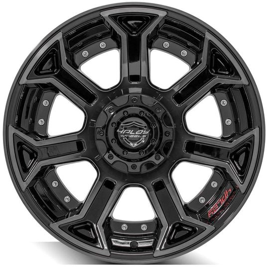4P70-20100-6D55-18BBT - 4Play 4P70 20X10 6X135 6X139.7 ET-18mm Gloss Black Brushed with Tinted Clear - 4Play Wheels Canada