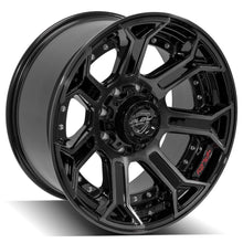 Load image into Gallery viewer, 4P70-20100-8170-24BBT - 4Play 4P70 20X10 8X170 ET-24mm Gloss Black Brushed with Tinted Clear - 4Play Wheels Canada