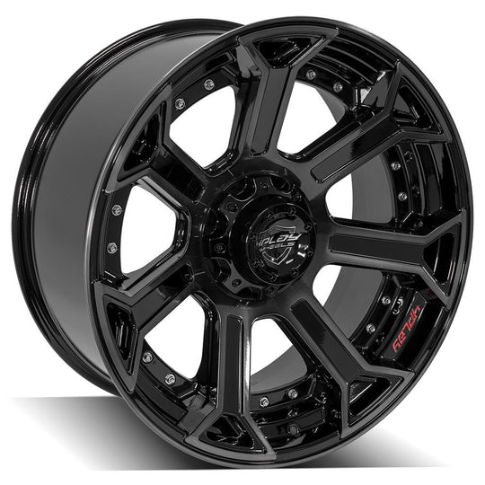 4P70-22100-5D55-24BBT - 4Play 4P70 22X10 5X127 5X139.7 ET-24mm Gloss Black Brushed with Tinted Clear - 4Play Wheels Canada
