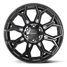 Charger l'image dans la galerie, 4P83-20090-6D55-0BBT - 4Play 4P83 20X9 6X139.7 / 6X135 ET0mm Gloss Black with Brushed Face &amp; Tinted Clear - 4Play Wheels Canada