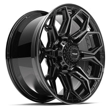 Charger l'image dans la galerie, 4P83-20090-8170-0BBT - 4Play 4P83 20X9 8X170 ET0mm Gloss Black with Brushed Face &amp; Tinted Clear - 4Play Wheels Canada