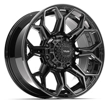 Load image into Gallery viewer, 4P83-20090-8180-0BBT - 4Play 4P83 20X9 8X180 ET0mm Gloss Black with Brushed Face &amp; Tinted Clear - 4Play Wheels Canada