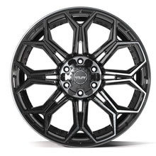 Charger l'image dans la galerie, 4P83-22090-6D55-12BBT - 4Play 4P83 22X9 6X139.7 / 6X135 ET12mm Gloss Black with Brushed Face &amp; Tinted Clear - 4Play Wheels Canada
