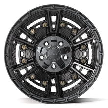 Charger l'image dans la galerie, 4PS01-17090-5D55-6B1 - 4Play 4PS01 17X9 5X127 / 5X139.7 ET-6mm Satin Black - 4Play Wheels Canada