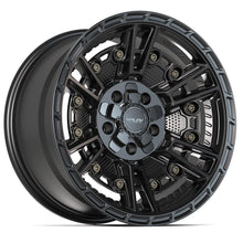 Charger l'image dans la galerie, 4PS01-17090-5D55-6B1 - 4Play 4PS01 17X9 5X127 / 5X139.7 ET-6mm Satin Black - 4Play Wheels Canada