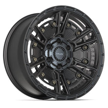 Load image into Gallery viewer, 4PS01-18090-6D55-6B1 - 4Play 4PS01 18X9 6X139.7 / 6X135 ET-6mm Satin Black - 4Play Wheels Canada
