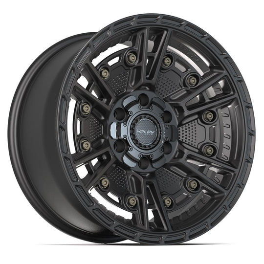 4PS01-18090-6D55-6B1 - 4Play 4PS01 18X9 6X139.7 / 6X135 ET-6mm Satin Black - 4Play Wheels Canada