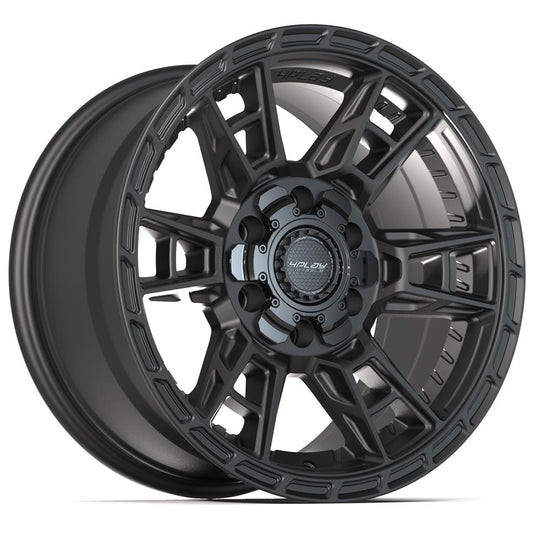 4PS20-17090-6D55-18B1 - 4Play 4PS20 17X9 6X139.7 / 6X135 ET18mm Satin Black - 4Play Wheels Canada