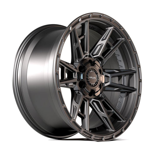 4PS20-18080-CUVB-38B1 - 4Play 4PS20 18X8 5X112 / 5X114.3 ET38mm Satin Black - 4Play Wheels Canada