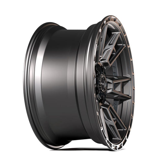 4PS20-18080-CUVB-38B1 - 4Play 4PS20 18X8 5X112 / 5X114.3 ET38mm Satin Black - 4Play Wheels Canada