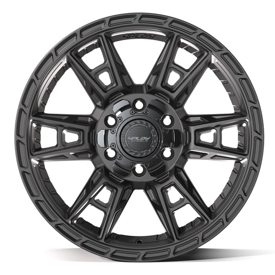 4PS20-18090-6D55-18B1 - 4Play 4PS20 18X9 6X139.7 / 6X135 ET18mm Satin Black - 4Play Wheels Canada