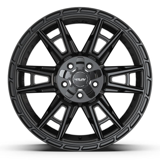 4PS20-20090-5D55-18B1 - 4Play 4PS20 20X9 5X127 / 5X139.7 ET18mm Satin Black - 4Play Wheels Canada