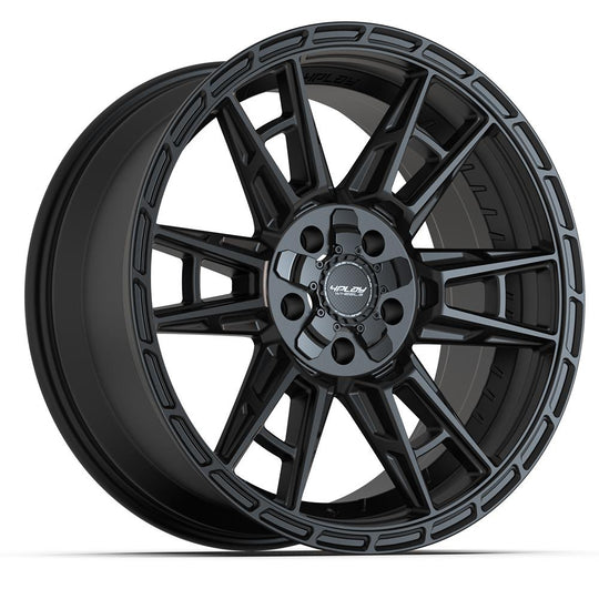 4PS20-20090-5D55-18B1 - 4Play 4PS20 20X9 5X127 / 5X139.7 ET18mm Satin Black - 4Play Wheels Canada