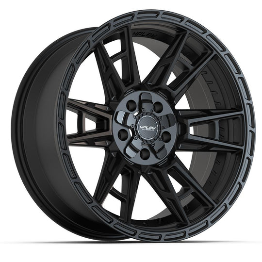 4PS20-20090-5D55-6B1 - 4Play 4PS20 20X9 5X127 / 5X139.7 ET-6mm Satin Black - 4Play Wheels Canada