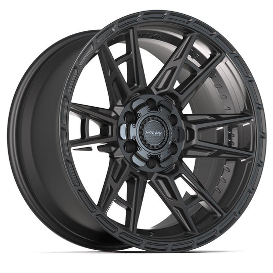 4PS20-20090-6D55-18B1 - 4Play 4PS20 20X9 6X139.7 / 6X135 ET18mm Satin Black - 4Play Wheels Canada