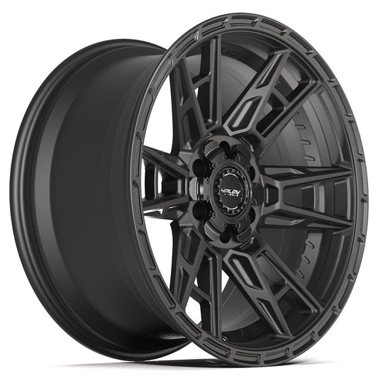 4PS20-20090-6D55-6B1 - 4Play 4PS20 20X9 6X139.7 / 6X135 ET-6mm Satin Black - 4Play Wheels Canada