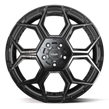 Load image into Gallery viewer, 4PS26-20090-5D55-6BBT - 4Play 4PS26 20X9 5X127 / 5X139.7 ET-6mm Gloss Black with Brushed Face &amp; Tinted Clear - 4Play Wheels Canada
