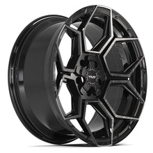 Load image into Gallery viewer, 4PS26-20090-5D55-6BBT - 4Play 4PS26 20X9 5X127 / 5X139.7 ET-6mm Gloss Black with Brushed Face &amp; Tinted Clear - 4Play Wheels Canada